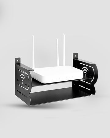 Premium Double Layer Metal Router & ONU Wall Mount Stand